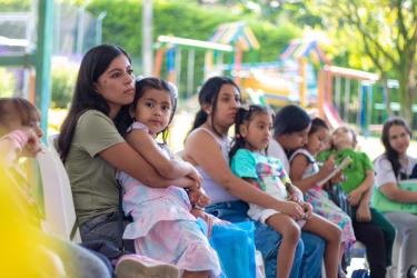Los más pequeños disfrutaron de las pasantías de tránsito armónico