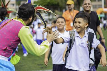 Sabaneta líder a nivel nacional en permanencia escolar.