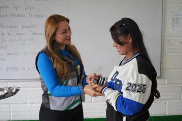 Sabaneta sigue presente en cada paso de sus estudiantes.