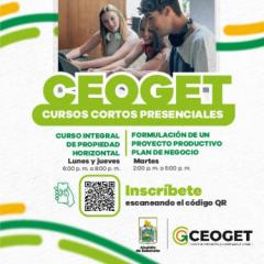 ¡Estos cursos presenciales del CEOGET son para ti!